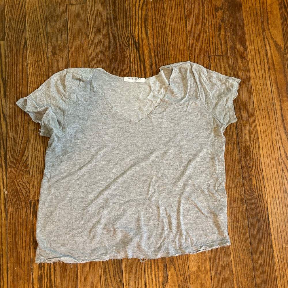 Project Social T Medium Grey Shirt